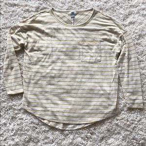 Striped Sweater w/ Pocket